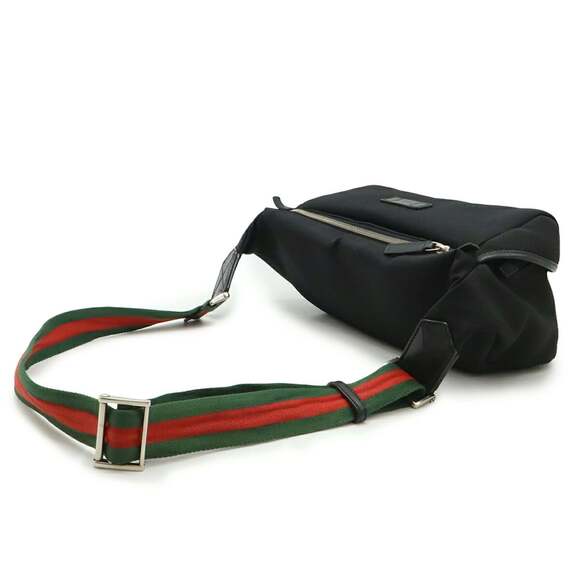 GUCCI Black Leather Shoulder Bag - Picture 3 of 10